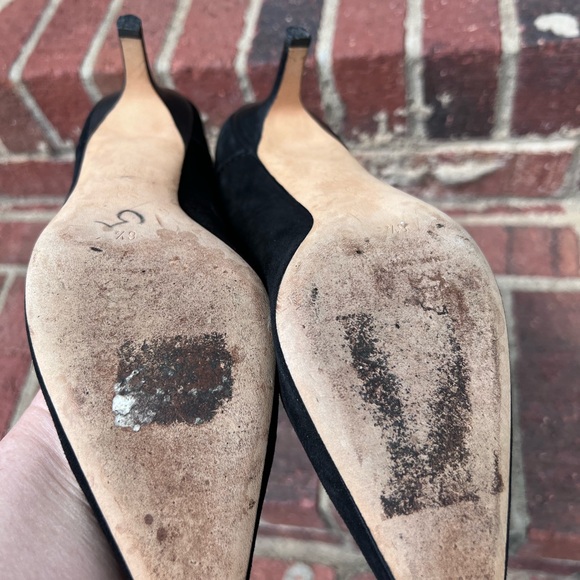 Brooks Brothers pointed toe kitten heels. Leather tassels: made in Italy 61/2 - Picture 10 of 11